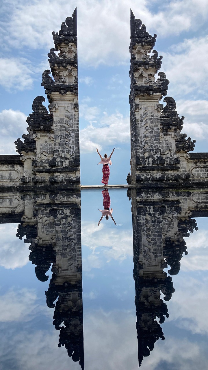 indonesia, bali, temple, balinese gate, candi bentar, split gateway, indonesia, bali, bali, bali, bali, bali
